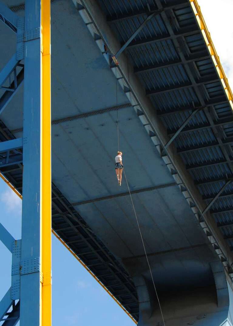 doen op Curacao abseilen